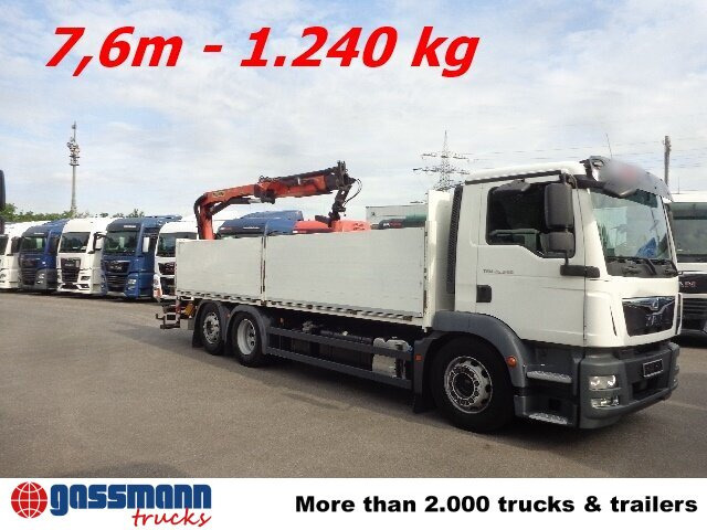 MAN TGM 26.340 6x2-4 LL,Lenk-Liftachse, Heckkran, - Грузовик бортовой/ Платформа, Автоманипулятор: фото 5 MAN TGM 26.340 6x2-4 LL,Lenk-Liftachse, Heckkran, - Грузовик бортовой/ Платформа, Автоманипулятор: фото 5