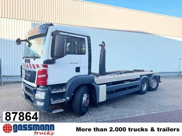 MAN TGS 26.480 6x2-4 BL, Lenk-Liftachse, VDL - Крюковой мультилифт: фото 1 MAN TGS 26.480 6x2-4 BL, Lenk-Liftachse, VDL - Крюковой мультилифт: фото 1