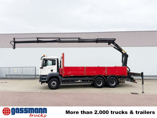 MAN TGS 33.400 6x4 BB, Navi, Heckkran PK18002-EH C, - Грузовик бортовой/ Платформа, Автоманипулятор: фото 2 MAN TGS 33.400 6x4 BB, Navi, Heckkran PK18002-EH C, - Грузовик бортовой/ Платформа, Автоманипулятор: фото 2