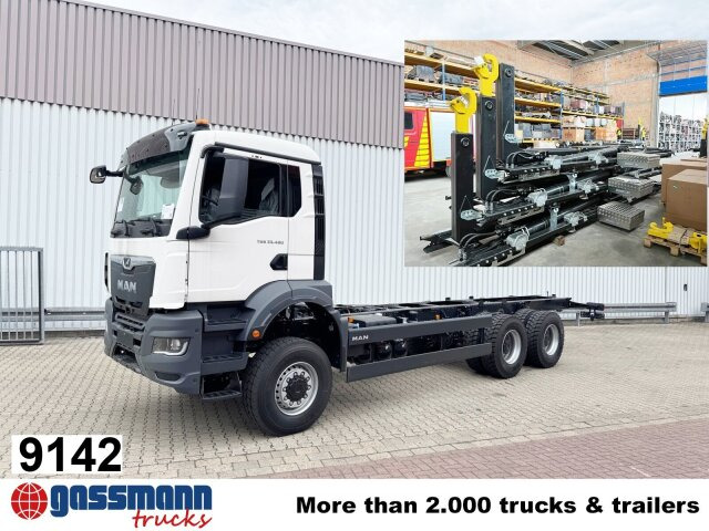 MAN TGS 33.480 6x6 BB CH, Hohe Bauart, Nebenantrieb - Крюковой мультилифт: фото 1 MAN TGS 33.480 6x6 BB CH, Hohe Bauart, Nebenantrieb - Крюковой мультилифт: фото 1