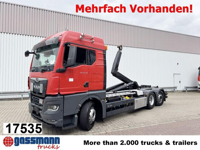 MAN TGX 26.470 6X2-4 BL, VDL 21-S 6200 Abrollkipper - Крюковой мультилифт: фото 1 MAN TGX 26.470 6X2-4 BL, VDL 21-S 6200 Abrollkipper - Крюковой мультилифт: фото 1