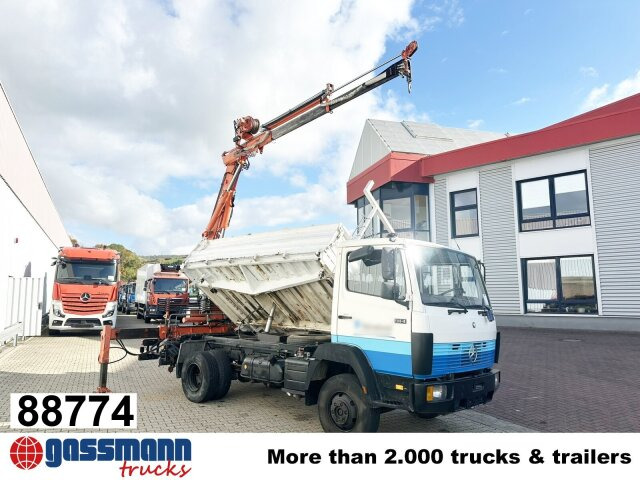 Mercedes-Benz 914 K 4x2, Kran Atlas 60.1, Funk - Самосвал, Автоманипулятор: фото 1 Mercedes-Benz 914 K 4x2, Kran Atlas 60.1, Funk - Самосвал, Автоманипулятор: фото 1