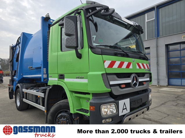 Мусоровоз для транспортировки мусора Mercedes-Benz Actros 2032 LA 4x4, Faun Variopress 310 ca.: фото 9
