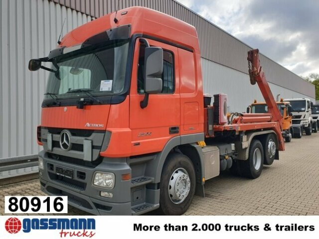 Mercedes-Benz Actros 2544 L 6x2, ADR, Retarder, Lenkachse - Портальный бункеровоз: фото 1 Mercedes-Benz Actros 2544 L 6x2, ADR, Retarder, Lenkachse - Портальный бункеровоз: фото 1