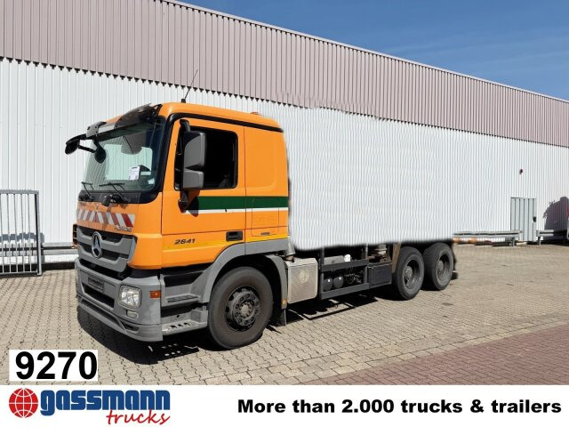 Mercedes-Benz Actros 2641/48 L 6x4 - Грузовик-шасси: фото 1 Mercedes-Benz Actros 2641/48 L 6x4 - Грузовик-шасси: фото 1