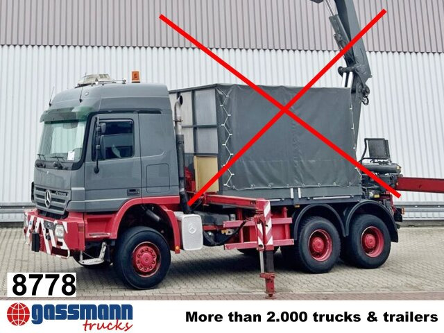 Mercedes-Benz Actros 3346 AK 6x6 - Грузовик-шасси: фото 1 Mercedes-Benz Actros 3346 AK 6x6 - Грузовик-шасси: фото 1