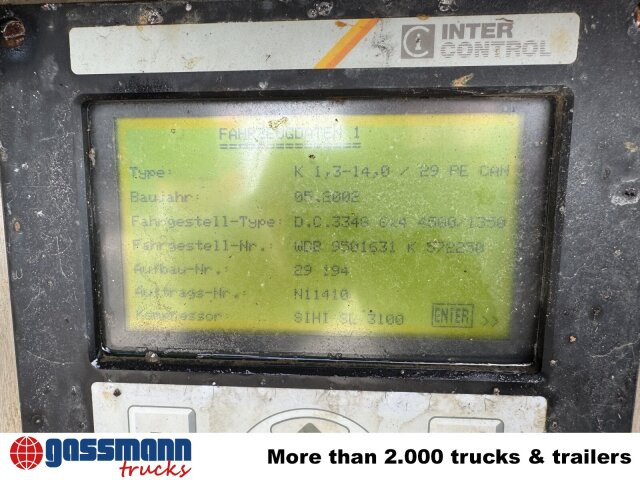 Mercedes-Benz Actros 3348 6x4, V8, Kroll Saug-/Spülwagen ca. - Подметально-уборочная машина: фото 2 Mercedes-Benz Actros 3348 6x4, V8, Kroll Saug-/Spülwagen ca. - Подметально-уборочная машина: фото 2