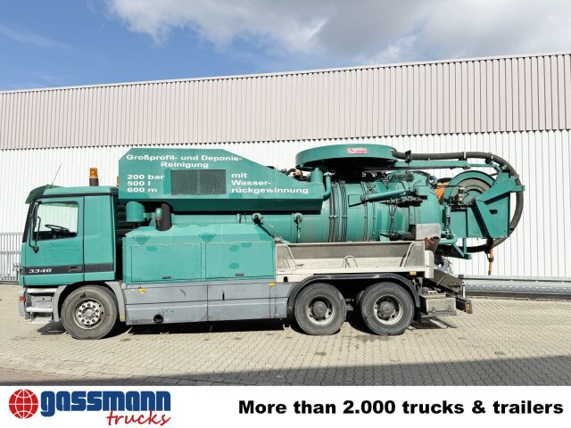 Mercedes-Benz Actros 3348 6x4, V8, Kroll Saug-/Spülwagen ca. - Подметально-уборочная машина: фото 5 Mercedes-Benz Actros 3348 6x4, V8, Kroll Saug-/Spülwagen ca. - Подметально-уборочная машина: фото 5