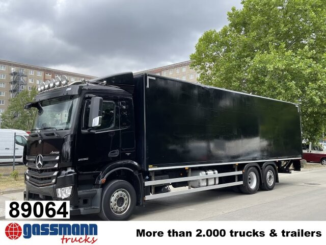 Mercedes-Benz Antos 2536 L 6x2, Lenk-/Liftachse, MBB LBW - Грузовик с закрытым кузовом: фото 1 Mercedes-Benz Antos 2536 L 6x2, Lenk-/Liftachse, MBB LBW - Грузовик с закрытым кузовом: фото 1