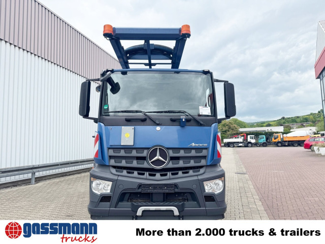 Подметально-уборочная машина Mercedes-Benz Arocs 1843 L 4x2, Müller Canalmaster ca. 8m³,: фото 8