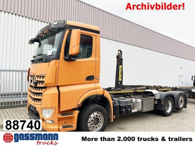 Mercedes-Benz Arocs 2552 L 6x2, Lenk-/Liftachse - Крюковой мультилифт: фото 1 Mercedes-Benz Arocs 2552 L 6x2, Lenk-/Liftachse - Крюковой мультилифт: фото 1