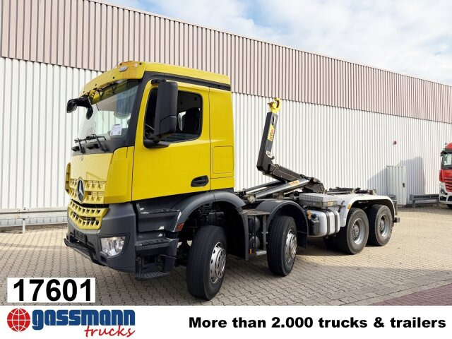 Mercedes-Benz Arocs 4142 B 8x4/4, Grounder, MultimediaCockpit, - Крюковой мультилифт: фото 1 Mercedes-Benz Arocs 4142 B 8x4/4, Grounder, MultimediaCockpit, - Крюковой мультилифт: фото 1