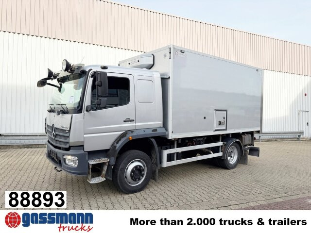 Mercedes-Benz Atego 1330 4x4, Iso-Koffer mit Heizung, LBW - Грузовик с закрытым кузовом: фото 1 Mercedes-Benz Atego 1330 4x4, Iso-Koffer mit Heizung, LBW - Грузовик с закрытым кузовом: фото 1