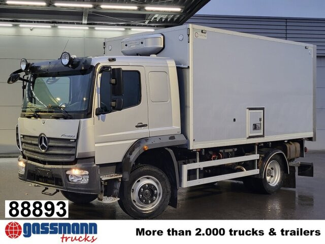 Mercedes-Benz Atego 1330 4x4, Iso-Koffer mit Heizung und LBW - Грузовик с закрытым кузовом: фото 1 Mercedes-Benz Atego 1330 4x4, Iso-Koffer mit Heizung und LBW - Грузовик с закрытым кузовом: фото 1
