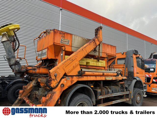 Портальный бункеровоз Mercedes-Benz Atego 1828 4x4, Tele-Absetzer,: фото 7