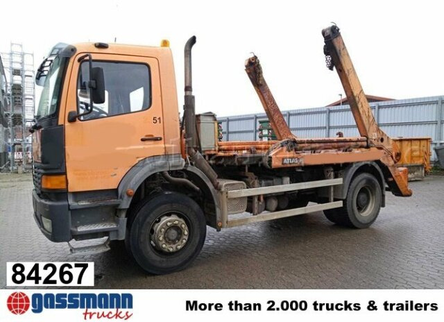 Mercedes-Benz Atego 1828 K 4x2 - Портальный бункеровоз: фото 1 Mercedes-Benz Atego 1828 K 4x2 - Портальный бункеровоз: фото 1