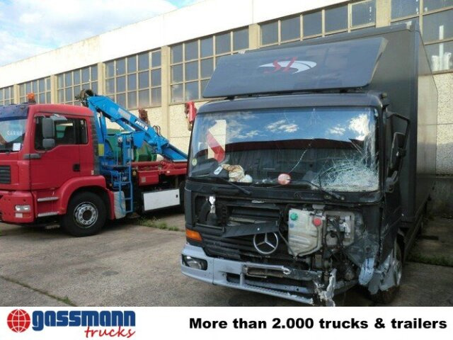 Грузовик с закрытым кузовом Mercedes-Benz Atego 815 4x2, UNFALL! Ersatzteilträger!: фото 7