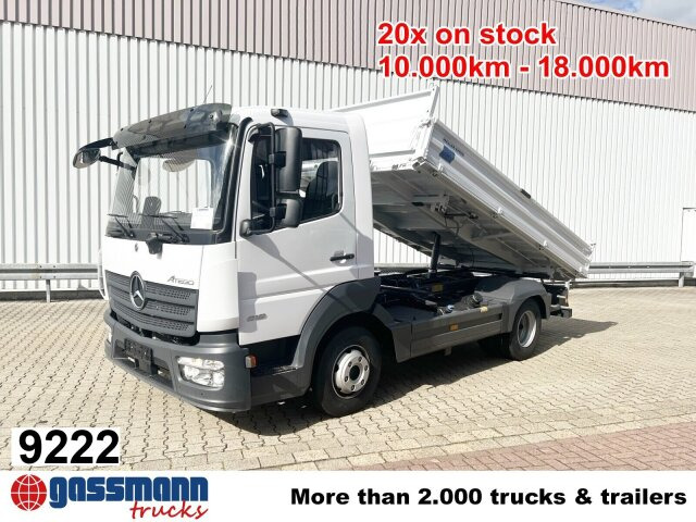 Mercedes-Benz Atego 818 K 4x2, 2x AHK, Meiller-Kipper, - Самосвал: фото 1 Mercedes-Benz Atego 818 K 4x2, 2x AHK, Meiller-Kipper, - Самосвал: фото 1