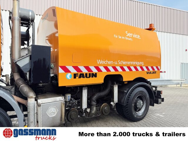 Mercedes-Benz Axor 1829 4x2, Zweiweg Z200, Kehrmaschine Faun - Подметально-уборочная машина: фото 2 Mercedes-Benz Axor 1829 4x2, Zweiweg Z200, Kehrmaschine Faun - Подметально-уборочная машина: фото 2