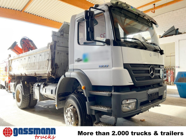 Mercedes-Benz Axor 1833 AK 4x4 mit Heckkran Atlas 105.2-A2L - Самосвал, Автоманипулятор: фото 4 Mercedes-Benz Axor 1833 AK 4x4 mit Heckkran Atlas 105.2-A2L - Самосвал, Автоманипулятор: фото 4
