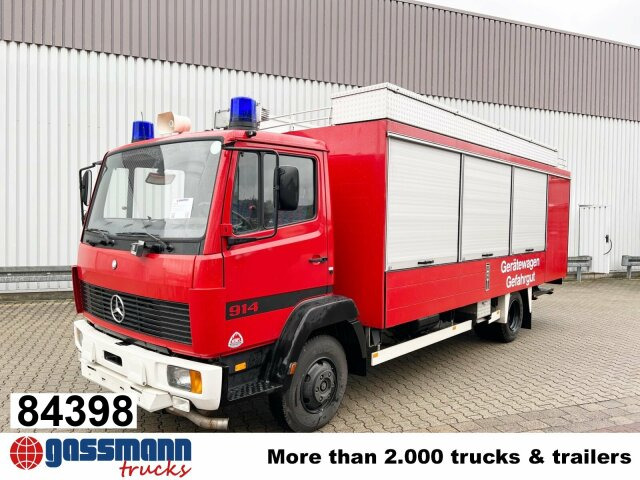 Mercedes-Benz LK 914 4x2, Gerätewagen für Gefahrgut, - Пожарная машина: фото 1 Mercedes-Benz LK 914 4x2, Gerätewagen für Gefahrgut, - Пожарная машина: фото 1