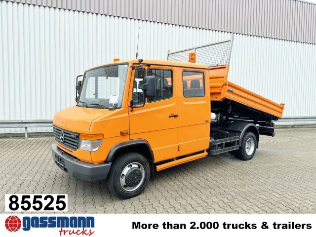 Mercedes-Benz Vario 816 D 4x2 Doka, 2x AHK, Meiller Kipper, - Малотоннажный самосвал, Грузопассажирский фургон: фото 1 Mercedes-Benz Vario 816 D 4x2 Doka, 2x AHK, Meiller Kipper, - Малотоннажный самосвал, Грузопассажирский фургон: фото 1