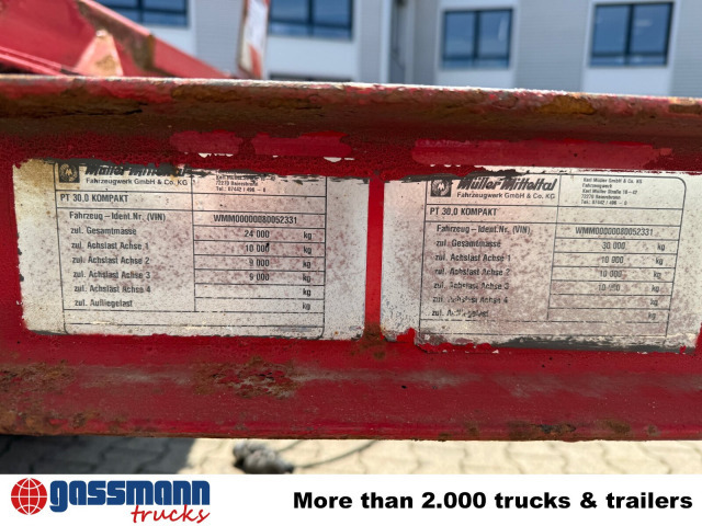 Müller-Mitteltal PT 30,0 Kompakt, verbr. auf 3m - Низкорамный прицеп: фото 4 Müller-Mitteltal PT 30,0 Kompakt, verbr. auf 3m - Низкорамный прицеп: фото 4