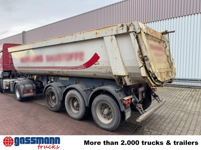 Schmitz Cargobull SKI 24 SL 7.2, Stahlmulde ca. 24m³, Liftachse - Самосвальный полуприцеп: фото 4 Schmitz Cargobull SKI 24 SL 7.2, Stahlmulde ca. 24m³, Liftachse - Самосвальный полуприцеп: фото 4