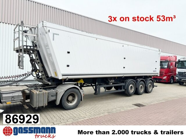 Schmitz Cargobull SKI 24 SL 9.6, Liftachse, Alumulde ca. 52m³ - Самосвальный полуприцеп: фото 1 Schmitz Cargobull SKI 24 SL 9.6, Liftachse, Alumulde ca. 52m³ - Самосвальный полуприцеп: фото 1