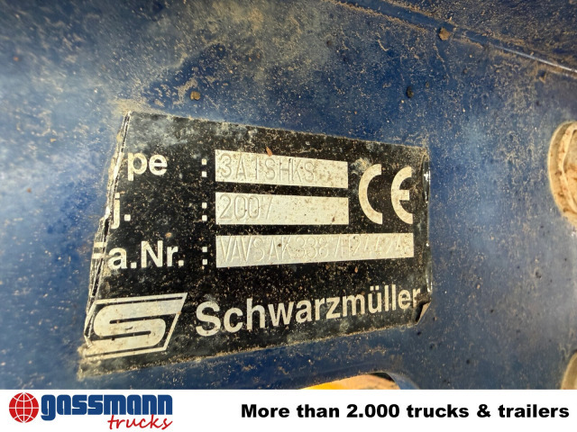 Schwarzmüller HKS 3/E-S1, Liftachse, Stahlmulde, ca. 25m³ - Самосвальный полуприцеп: фото 2 Schwarzmüller HKS 3/E-S1, Liftachse, Stahlmulde, ca. 25m³ - Самосвальный полуприцеп: фото 2