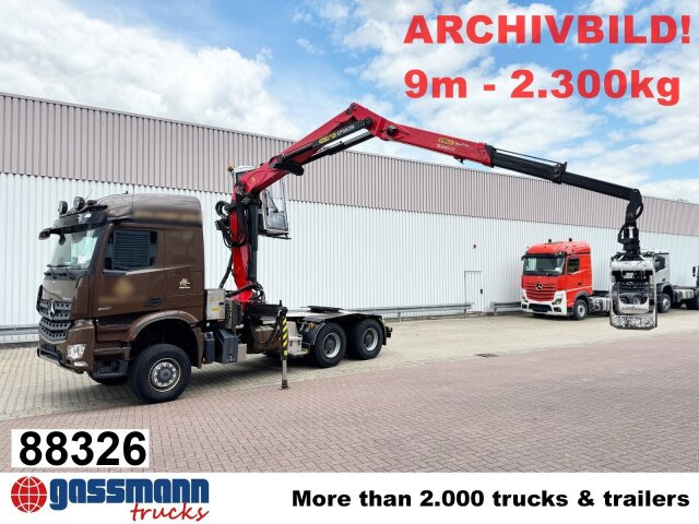 Mercedes-Benz Arocs 3351 LS 6x6, Grounder, MirrorCam, Navi, - Тягач: фото 1 Mercedes-Benz Arocs 3351 LS 6x6, Grounder, MirrorCam, Navi, - Тягач: фото 1