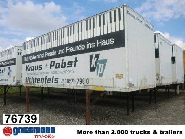 WB Koffer - Сменный кузов - фургон: фото 1 WB Koffer - Сменный кузов - фургон: фото 1