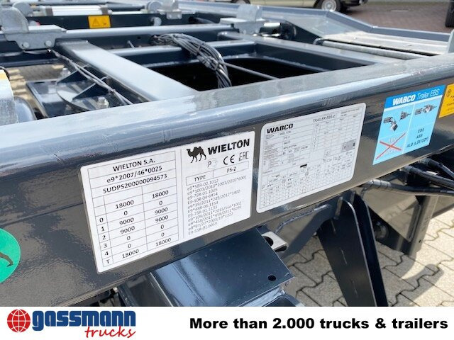 Wielton PS2P70B Abrollanhänger bis 7,25 m Behälter - Прицеп мультилифт/ Бункеровоз: фото 5 Wielton PS2P70B Abrollanhänger bis 7,25 m Behälter - Прицеп мультилифт/ Бункеровоз: фото 5