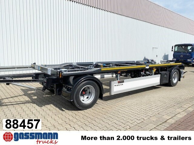 Wielton PS2P70B Abrollanhänger bis 7,25 m Behälter - Прицеп мультилифт/ Бункеровоз: фото 1 Wielton PS2P70B Abrollanhänger bis 7,25 m Behälter - Прицеп мультилифт/ Бункеровоз: фото 1