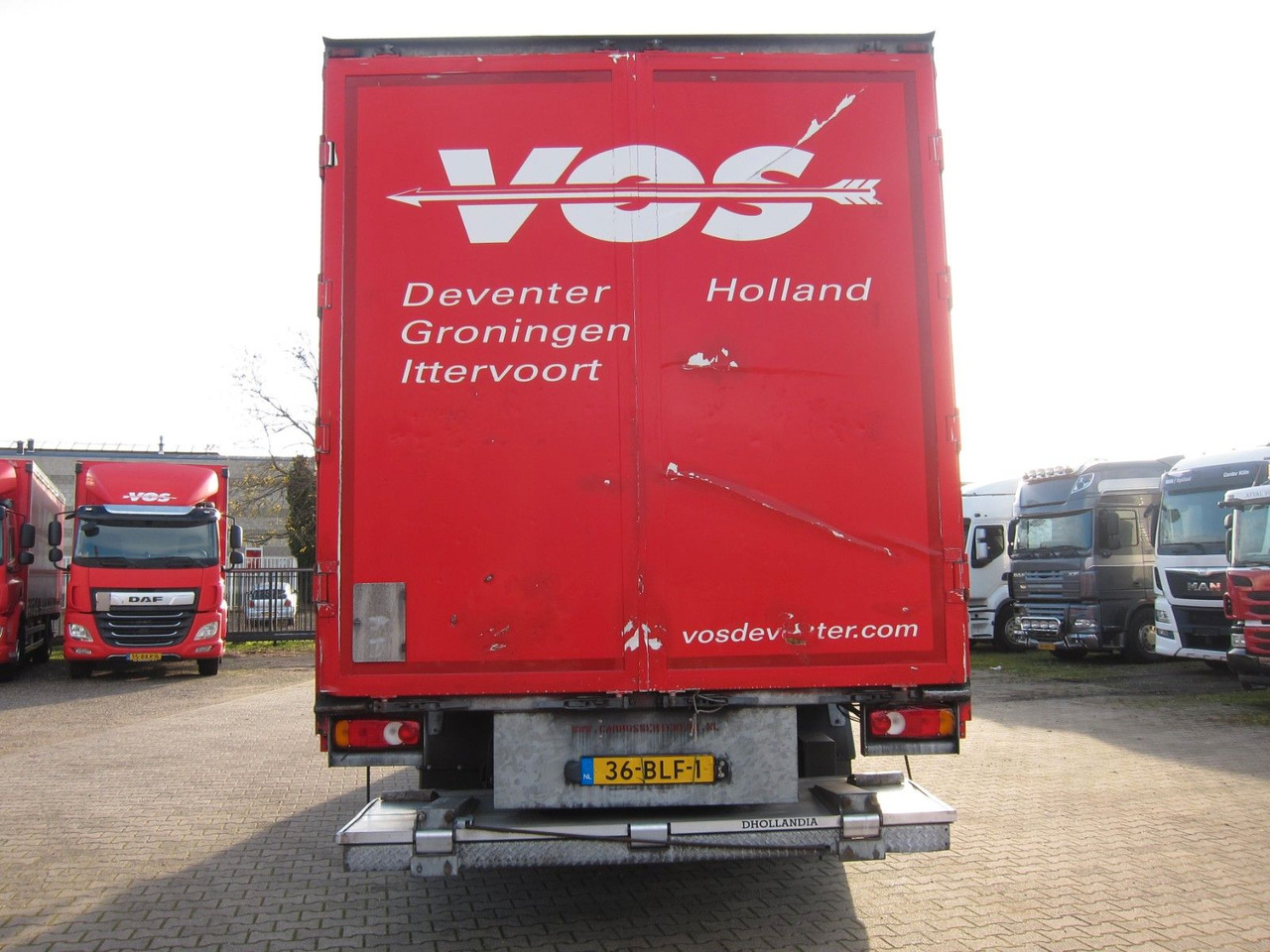 DAF CF 230 19T Schiebeplane LBW Portalturen - Тентованный грузовик: фото 4 DAF CF 230 19T Schiebeplane LBW Portalturen - Тентованный грузовик: фото 4