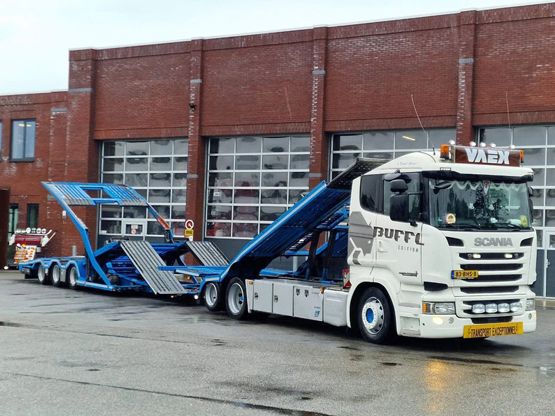 Scania R450 6x2 Trucktransporter GS Meppel + Trailer 2008 - Perfect condition - Retarder - Автовоз: фото 1 Scania R450 6x2 Trucktransporter GS Meppel + Trailer 2008 - Perfect condition - Retarder - Автовоз: фото 1
