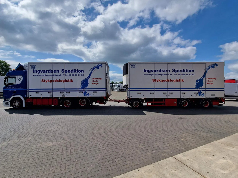 Scania R500 NGS B6X2NB / Trailer-Bygg 12-2004 / Frigobox Sidedoors / Rohrbahen / hooks - Рефрижератор: фото 4 Scania R500 NGS B6X2NB / Trailer-Bygg 12-2004 / Frigobox Sidedoors / Rohrbahen / hooks - Рефрижератор: фото 4