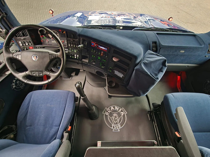 Тягач Scania T580 V8 Topline 6x2 - Original Scania Hauber / Torpedo - Manual gearbox - Show truck - Retarder: фото 10