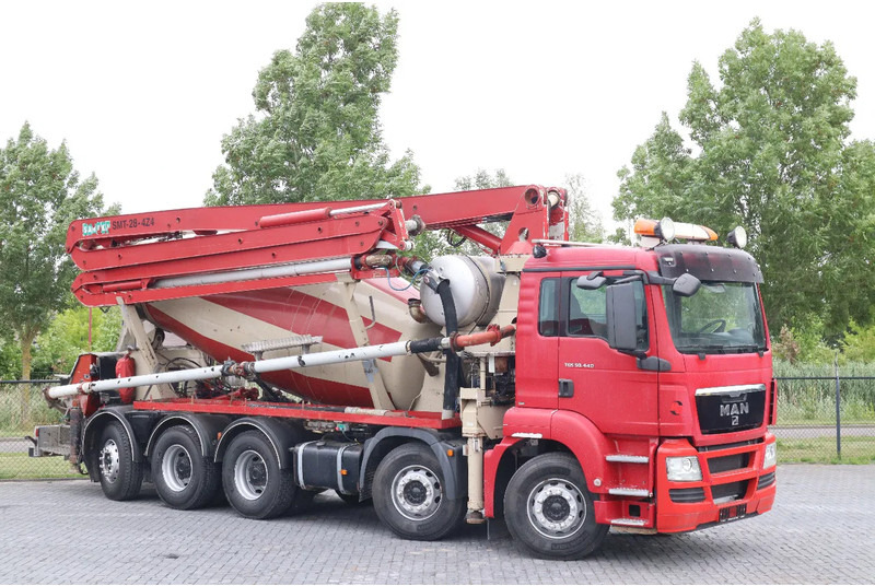 MAN TGS 50.440 | 10X4*6 | SARAKA 28 METER | 8M3 MIXER - Автобетононасос: фото 4 MAN TGS 50.440 | 10X4*6 | SARAKA 28 METER | 8M3 MIXER - Автобетононасос: фото 4