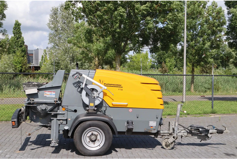 Putzmeister P718 TD | CONCRETE PUMP | LOW HOURS - Бетононасос стационарный: фото 1 Putzmeister P718 TD | CONCRETE PUMP | LOW HOURS - Бетононасос стационарный: фото 1