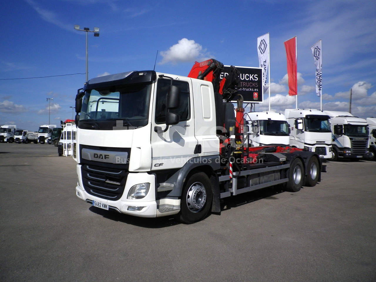 DAF CF450 - Крюковой мультилифт: фото 1 DAF CF450 - Крюковой мультилифт: фото 1