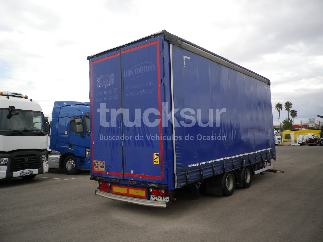 LECITRAILER LTRC-2E7 - Тентованный прицеп: фото 3 LECITRAILER LTRC-2E7 - Тентованный прицеп: фото 3