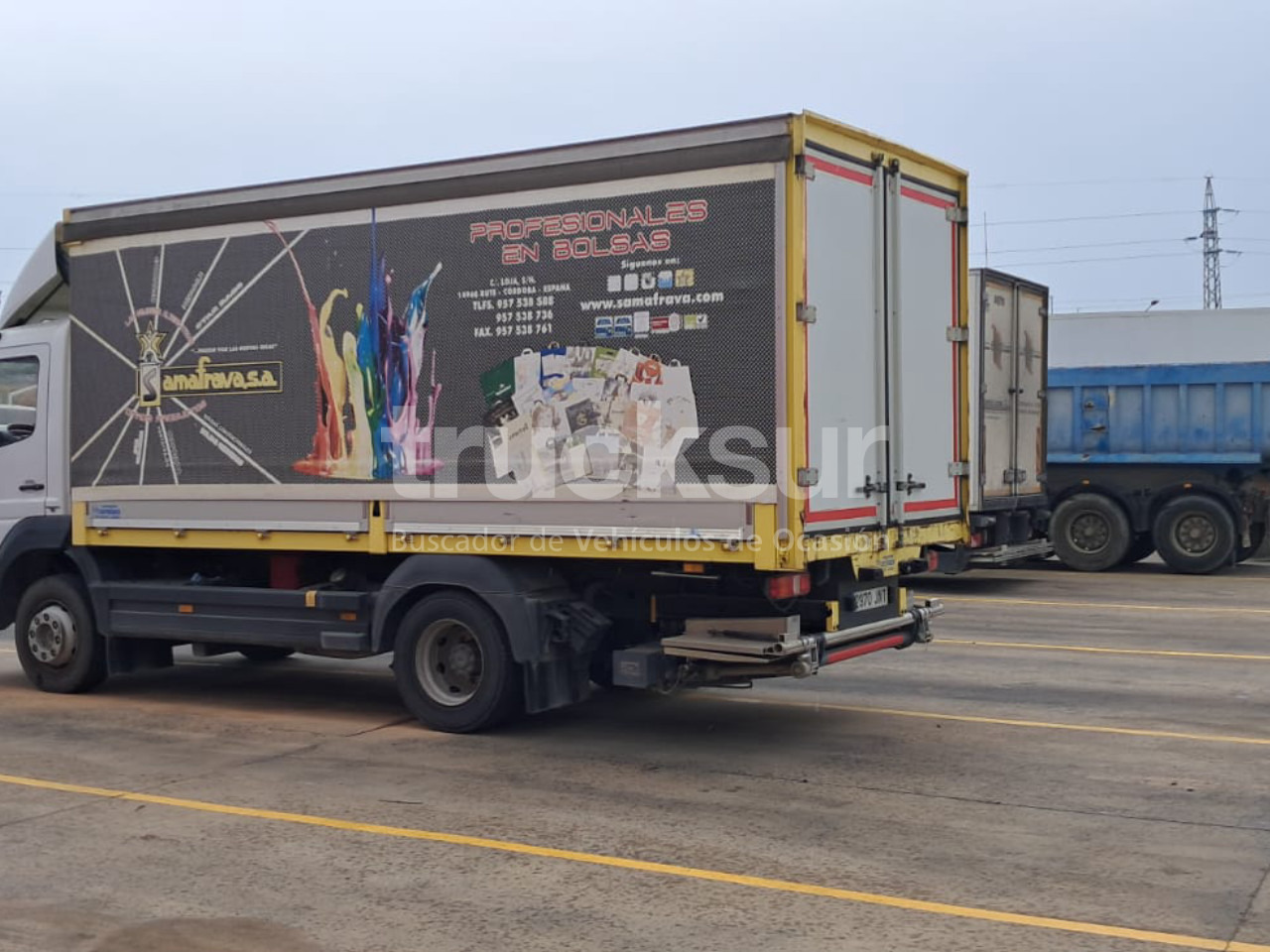 MERCEDES ATEGO 1224L - Тентованный грузовик: фото 4 MERCEDES ATEGO 1224L - Тентованный грузовик: фото 4