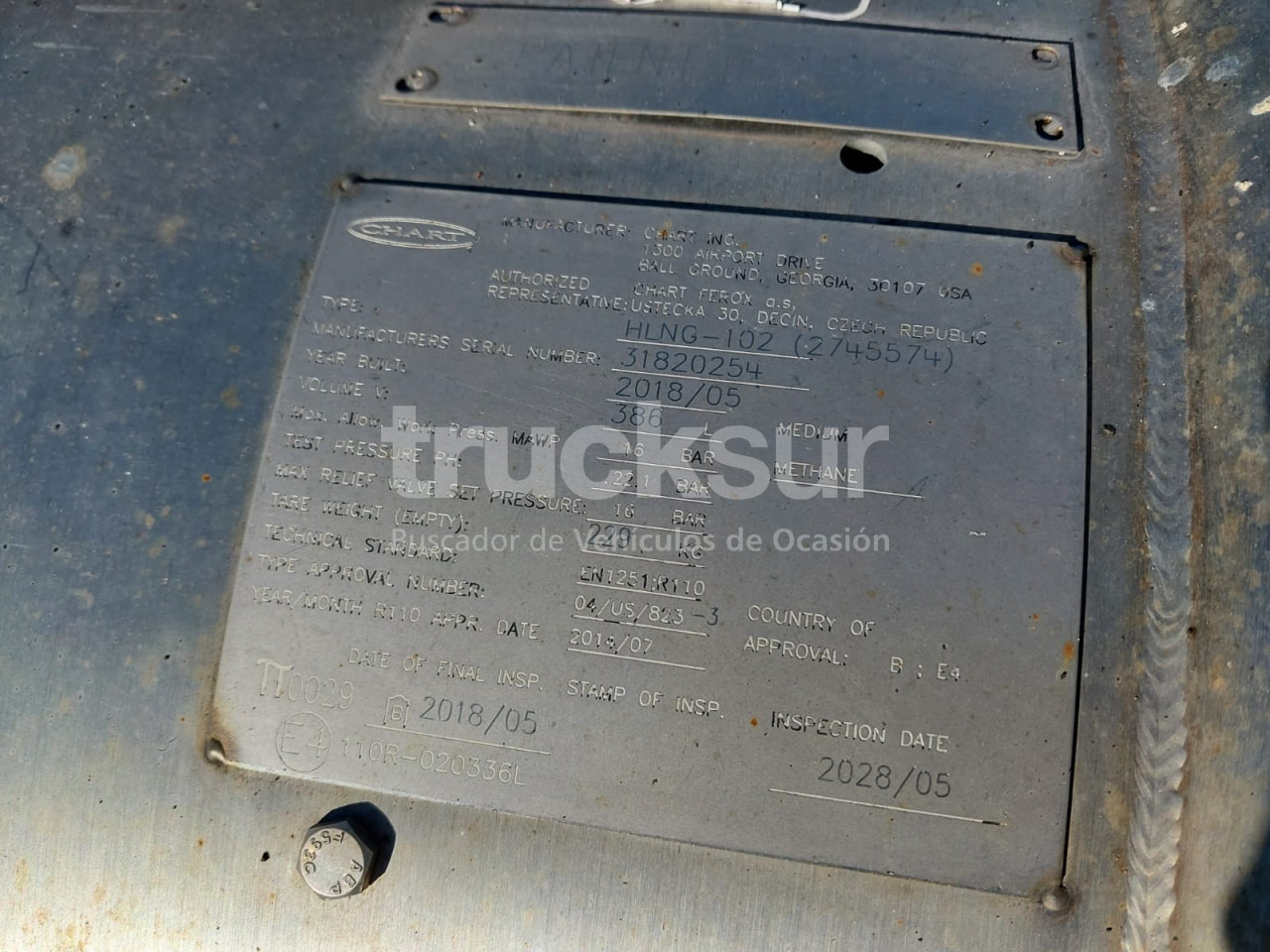 Тягач SCANIA R410 GAS GNL: фото 11 Тягач SCANIA R410 GAS GNL: фото 11