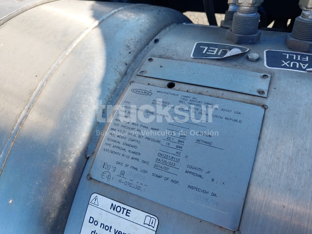 Тягач SCANIA R410 GAS GNL: фото 9 Тягач SCANIA R410 GAS GNL: фото 9