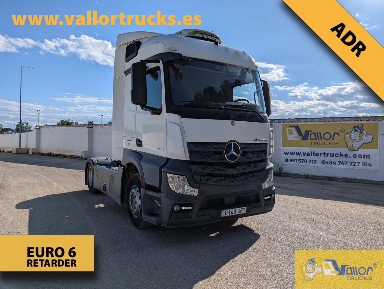 MERCEDES-BENZ Actros 1845LS - Тягач: фото 2 MERCEDES-BENZ Actros 1845LS - Тягач: фото 2