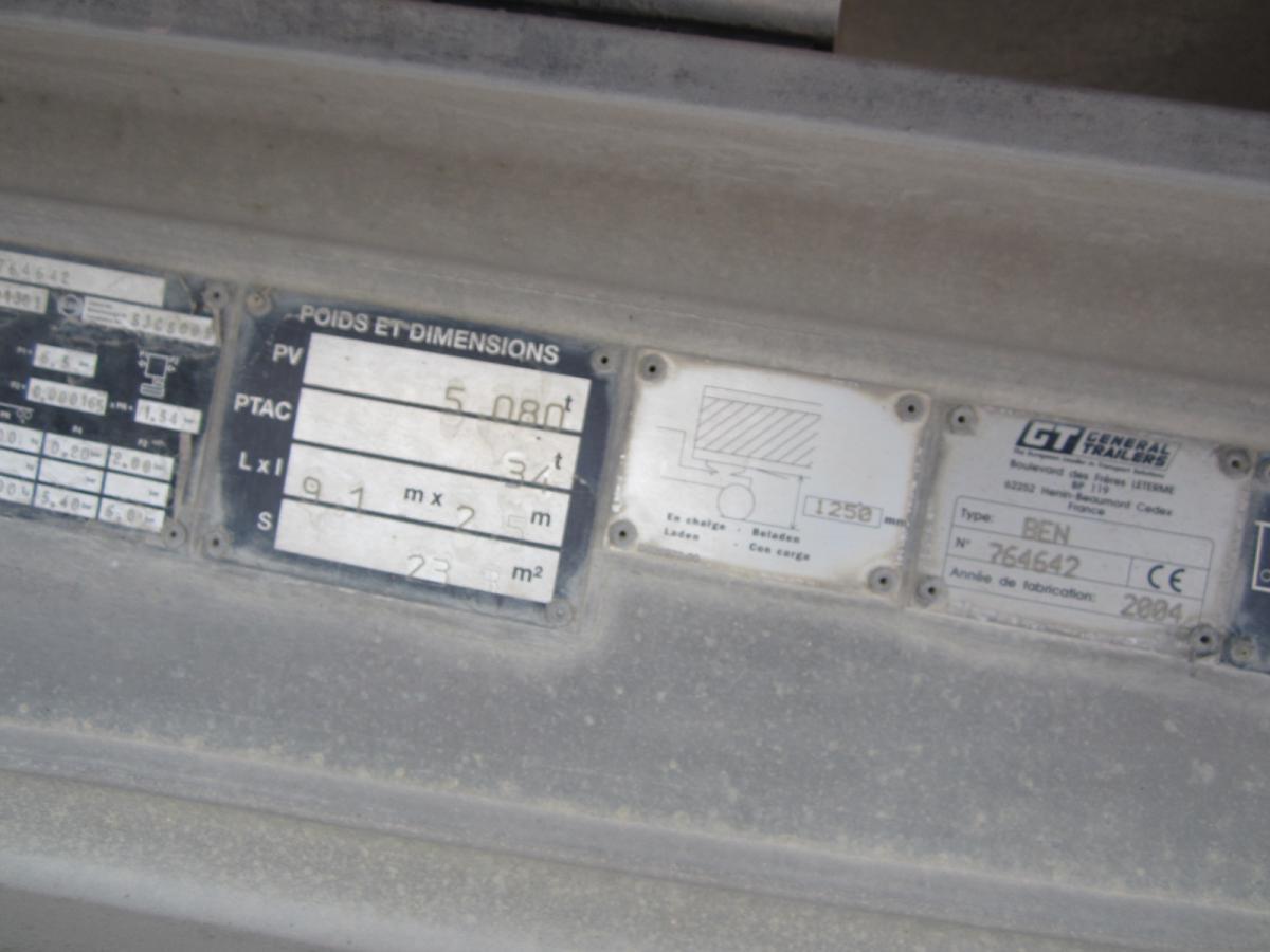 Benalu - Самосвальный полуприцеп: фото 3 Benalu - Самосвальный полуприцеп: фото 3