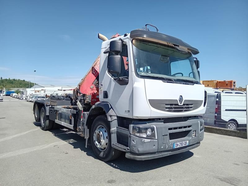 Renault Premium Lander 410 DXI - Крюковой мультилифт: фото 1 Renault Premium Lander 410 DXI - Крюковой мультилифт: фото 1