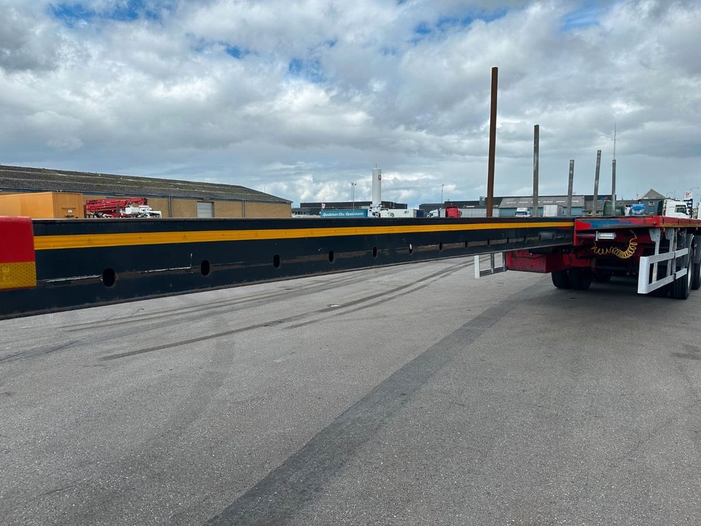 Danson GLT3 2 x Extension 28.85 m Hydr steering - Полуприцеп бортовой/ Платформа: фото 5 Danson GLT3 2 x Extension 28.85 m Hydr steering - Полуприцеп бортовой/ Платформа: фото 5