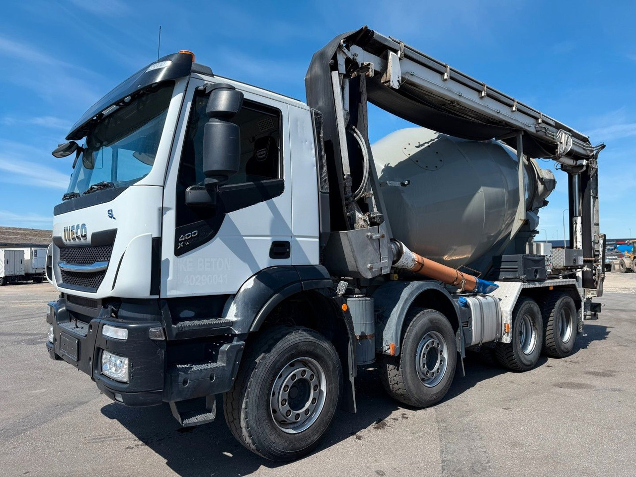 Iveco X-Way 400 8x4 Imer LT8XL Belt LT1601 - Автобетоносмеситель: фото 1 Iveco X-Way 400 8x4 Imer LT8XL Belt LT1601 - Автобетоносмеситель: фото 1